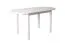 Ovaler Tisch Kiefer Weiß Junco 232B, Massivholz, 150 x 75 cm, eleganter Esstisch, stabil und robust, hohe Qualität, langlebig