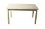 Tisch Kiefer massiv Vollholz natur 001 (eckig) - Abmessung 130 x 80 cm (B x T)