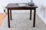 Tisch Kiefer massiv Vollholz Walnussfarben Junco 228A (eckig) - 100 x 70 cm (B x T)