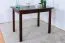 Tisch Kiefer massiv Vollholz Walnussfarben Junco 228A (eckig) - 100 x 70 cm (B x T)
