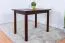Tisch Kiefer massiv Vollholz Walnussfarben Junco 228A (eckig) - 100 x 70 cm (B x T)