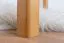 Tisch Kiefer massiv Vollholz Erlefarben Junco 226A (eckig) - 50 x 80 cm (B x T)