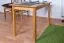 Tisch Kiefer massiv Vollholz Erlefarben Junco 228A (eckig) - 70 x 100 cm (B x T)