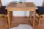 Tisch Kiefer massiv Vollholz Erlefarben Junco 228A (eckig) - 70 x 100 cm (B x T)