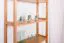 Regal Kiefer massiv Vollholz Erlefarben Junco 54A - 200 x 80 x 30 cm (H x B x T)
