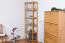 Regal / Eckregal Kiefer massiv Vollholz Erlefarben Junco 58 - Abmessungen: 200 x 71 x 54 cm (H x B x T)