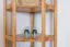 Regal / Eckregal Kiefer massiv Vollholz Erlefarben Junco 58 - Abmessungen: 200 x 71 x 54 cm (H x B x T)