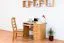 Schreibtisch Kiefer massiv Vollholz Erlefarben Junco 191 - Abmessungen: 75 x 100 x 55 cm (H x B x T)