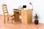 Schreibtisch Kiefer massiv Vollholz Erlefarben Junco 191 - Abmessungen: 75 x 100 x 55 cm (H x B x T)