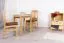 Tisch Kiefer massiv Vollholz natur Junco 234B (rund) - Durchmesser 80 cm