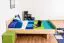Jugendbett Buche massiv Vollholz natur 116, inkl. Lattenrost - 160 x 200 cm (B x L)