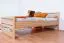 Kinderbett / Jugendbett Buche massiv Vollholz natur 115C, inkl. Lattenrost - 200 x 100 cm (L x B)