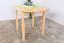 Runder Kiefer Tisch
