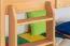 Etagenbett / Stockbett "Easy Premium Line" K19/n inkl. 2 Schubladen und 2 Abdeckblenden, Kopf- und Fußteil mit Löchern, Buche Vollholz massiv Natur - 90 x 200 cm (B x L), teilbar