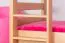Etagenbett / Stockbett SET mit 2 Matratzen K20/h | inkl. Liegeplatz und 2 Abdeckblenden | Kopfteil gerade | Buche massiv Natur | Liegefläche: 90 x 200 cm