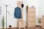 Garderobe Ainsa 02, Farbe: Eiche Braun - 209 x 50 x 37 cm (H x B x T)