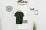 Garderobe Sagone 03, Farbe: Eiche Dunkelbraun / Weiß - Abmessungen: 142 x 50 x 27 cm (H x B x T)