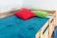 Hochbett "Easy Premium Line" K23/n, Buche Vollholz massiv Natur lackiert, teilbar - Liegefläche: 120 x 200 cm