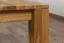 Bank Wooden Nature 132 Eiche massiv - 180 x 33 cm (L x B)