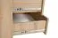 Schrank Kanel 04, Farbe: Eiche / Anthrazit - Abmessungen: 195 x 60 x 41 cm (H x B x T)