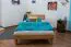 Jugendbett Wooden Nature 03 Kernbuche massiv geölt - Liegefläche 120 x 200 cm (B x L)