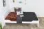 Einzelbett / Gästebett "Easy Premium Line" K5, 140 x 200 cm Buche Vollholz massiv weiß lackiert