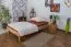 Jugendbett Wooden Nature 04 Kernbuche massiv geölt - Liegefläche 100 x 200 cm (B x L)