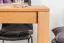Esstisch Wooden Nature 417 Kernbuche massiv geölt - 180 x 90 cm (B x T)