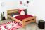 Jugendbett / Kinderbett "Easy Premium Line" K6, 120 x 200 cm Buche Vollholz massiv Natur