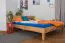 Futonbett / Massivholzbett Wooden Nature 01 Kernbuche geölt - Liegefläche 180 x 200 cm