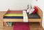 Jugendbett "Easy Premium Line" K7, 140 x 200 cm Buche Vollholz massiv Natur
