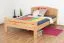 Jugendbett "Easy Premium Line" K7, 140 x 200 cm Buche Vollholz massiv Natur