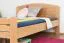 Jugendbett "Easy Premium Line" K7, 140 x 200 cm Buche Vollholz massiv Natur
