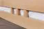 Doppelbett "Easy Premium Line" K8/1 inkl. 1 Abdeckblende, 180 x 200 cm Buche Vollholz massiv Natur