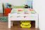 Kinderbett / Jugendbett "Easy Premium Line" K1/ Voll, 90 x 190 Buche weiß lackiert