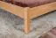 Doppelbett / Gästebett Wooden Nature 142 Buche massiv Natur - 160 x 200 cm (B x L)