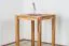 Stehtisch Wooden Nature 119 Eiche massiv - 105 x 80 x 80 cm (H x B x T)
