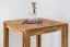 Stehtisch Wooden Nature 119 Eiche massiv - 105 x 80 x 80 cm (H x B x T)
