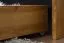 Schublade für Bett - Kiefer Vollholz massiv Eichefarben 003- Abmessung 18,50 x 198 x 54 cm (H x B x T)