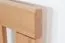 Doppelbett "Easy Premium Line" K8 inkl. 1 Abdeckblende, 200 x 200 cm Buche Vollholz massiv Natur