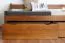 Jugendbett / Funktionsbett Kiefer massiv Vollholz Eichefarben Rustikal 94, inkl. Lattenrost - 90 x 200 cm (B x L)