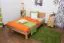 Jugendbett Wooden Nature 02 Kernbuche massiv geölt - Liegefläche 120 x 200 cm (B x L)