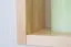 Bücherregal - 25 cm breit, Kiefer Holz-Massiv, Farbe: Natur