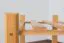 Schuhregal Buche Vollholz massiv Erlefarben Junco 225 - 40 x 58 x 26 cm (H x B x T)