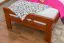 Einzelbett "Easy Premium Line" K8, Buche Vollholz massiv kirschrot lackiert - Liegefläche: 90 x 200 cm
