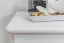 Kommode Kiefer massiv Vollholz weiß lackiert 034 - Abmessung 100 x 55 x 42 cm (H x B x T)