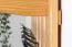 Garderobe Kiefer massiv Vollholz Erlefarben Junco 350 – Abmessungen: 80 x 81 x 28,5 cm (H x B x T)