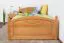 Kinderbett / Jugendbett Kiefer massiv Vollholz Erlefarben 82, inkl. Lattenrost - 100 x 200 cm (B x L)