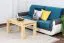 Couchtisch Kiefer massiv Vollholz natur Junco 484 – Abmessung 90 x 60 x 50 cm (B x T x H)