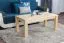 Kiefer Couchtisch massiv